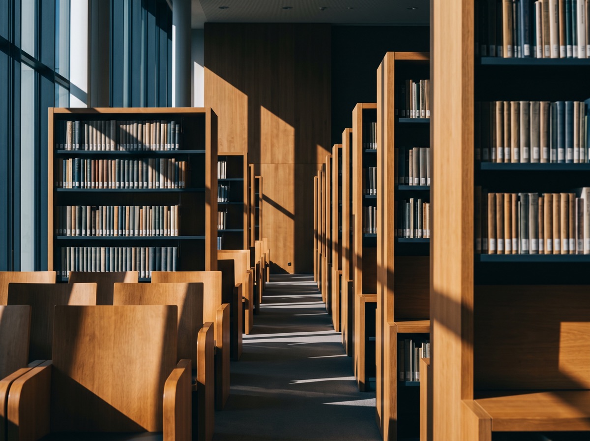 Bibliothèque ou auditorium en enfilade
